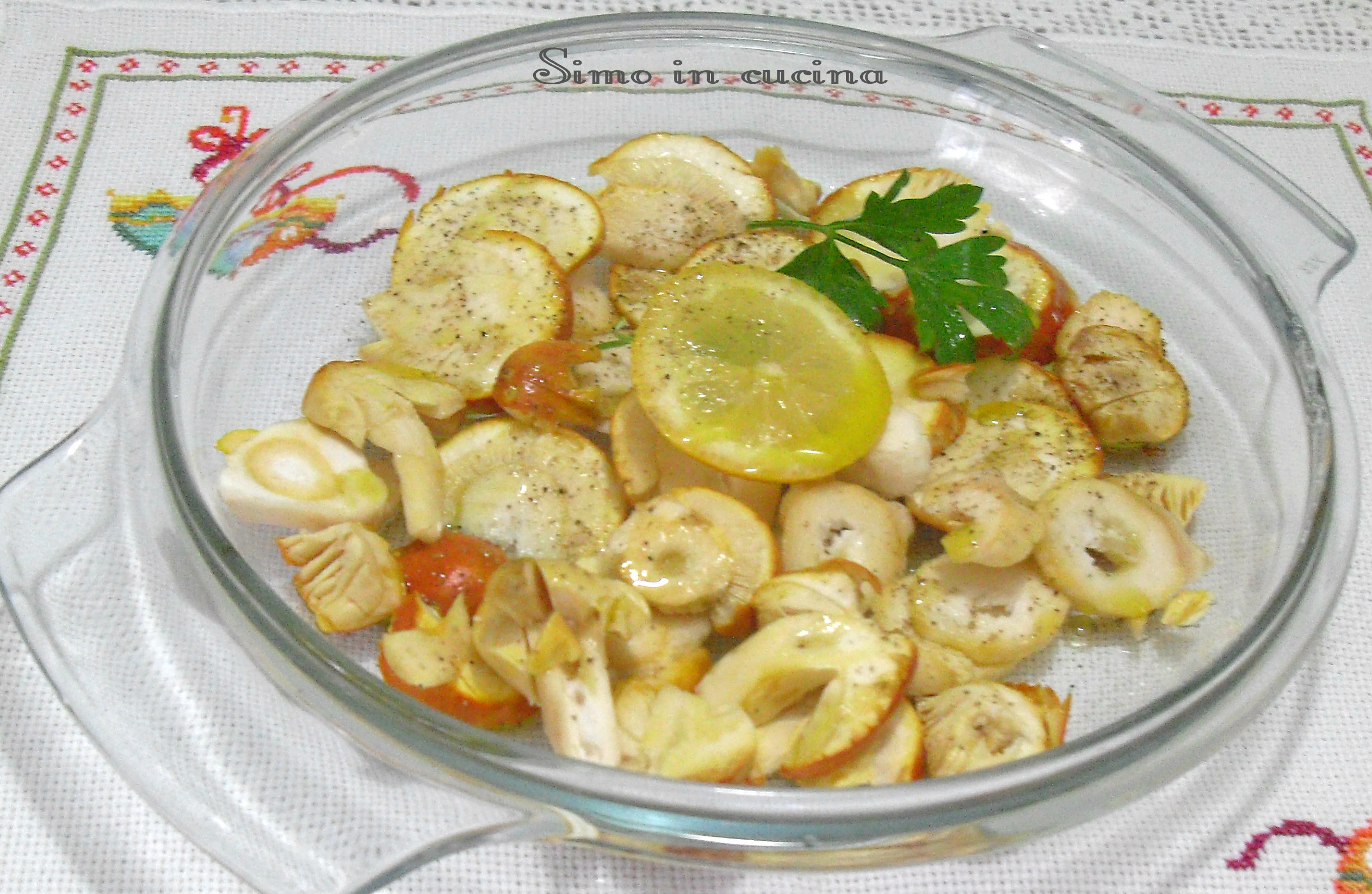 Ovuli rossi al limone