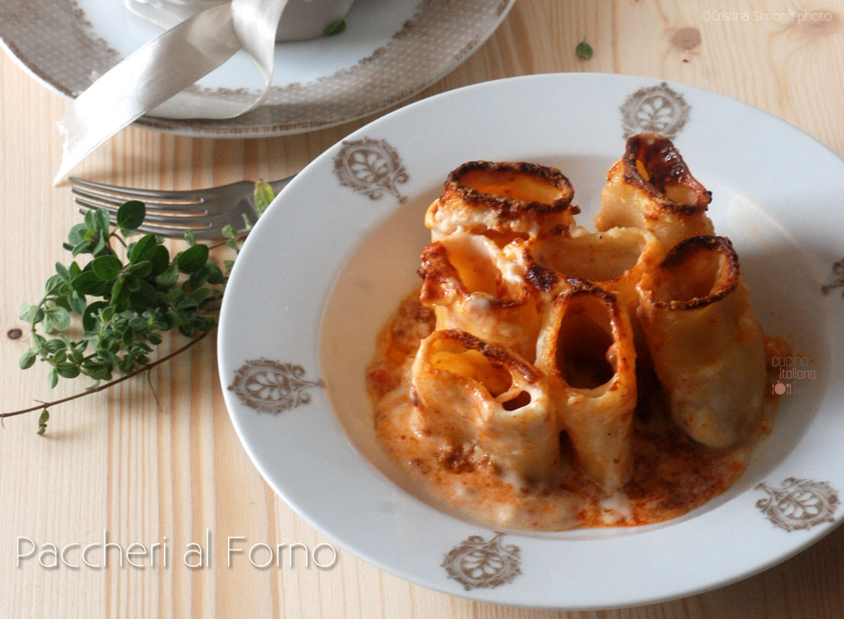 Paccheri al forno