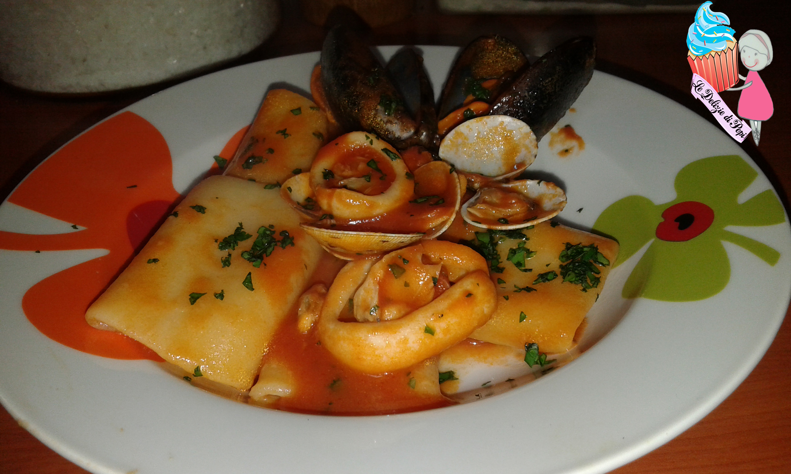 Paccheri al sapore di mare