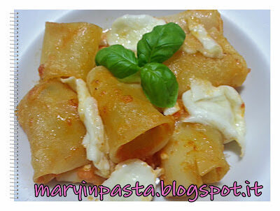Paccheri alla sorrentina