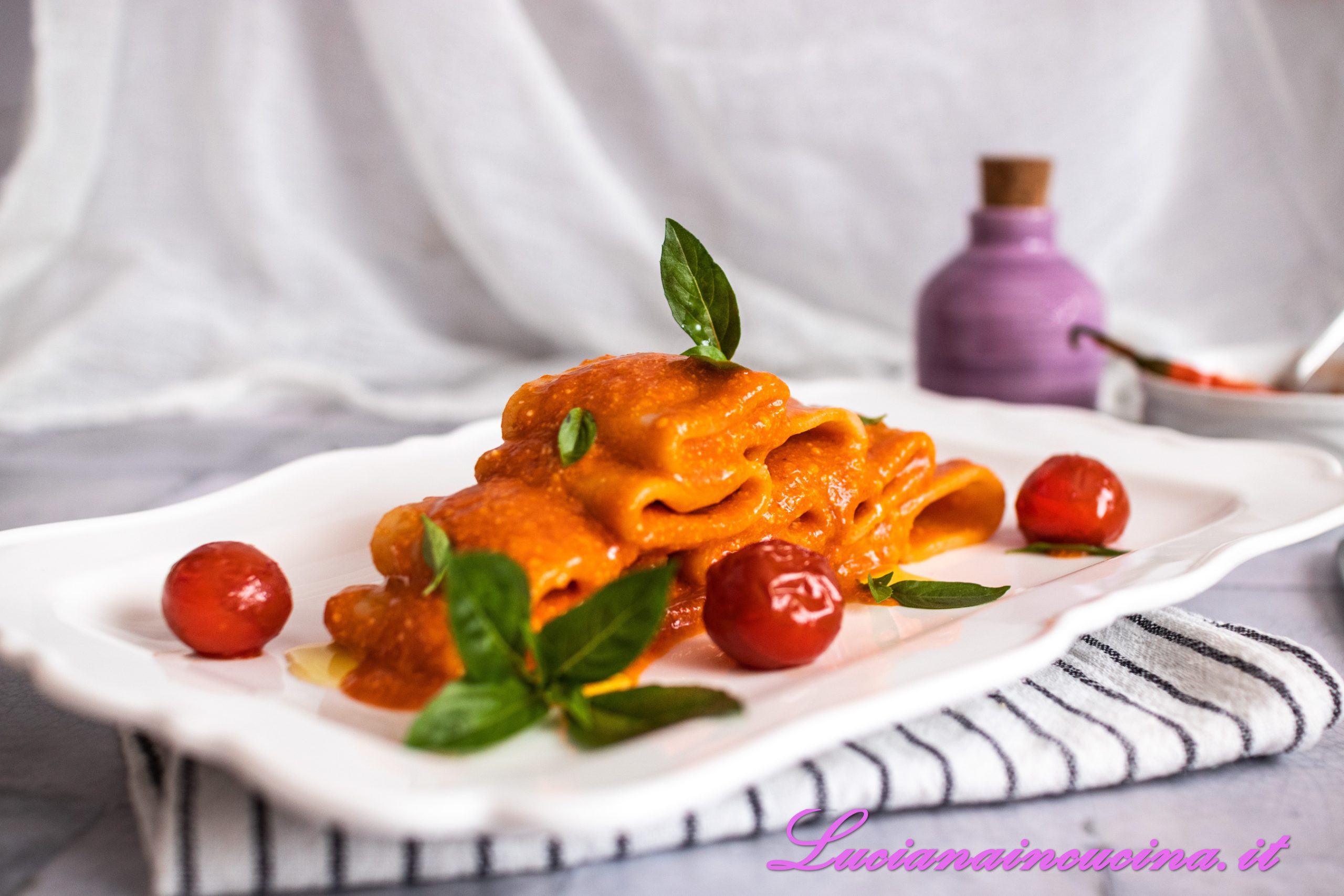 Paccheri alla vittorio