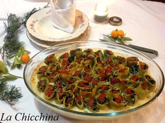 Paccheri farciti al forno