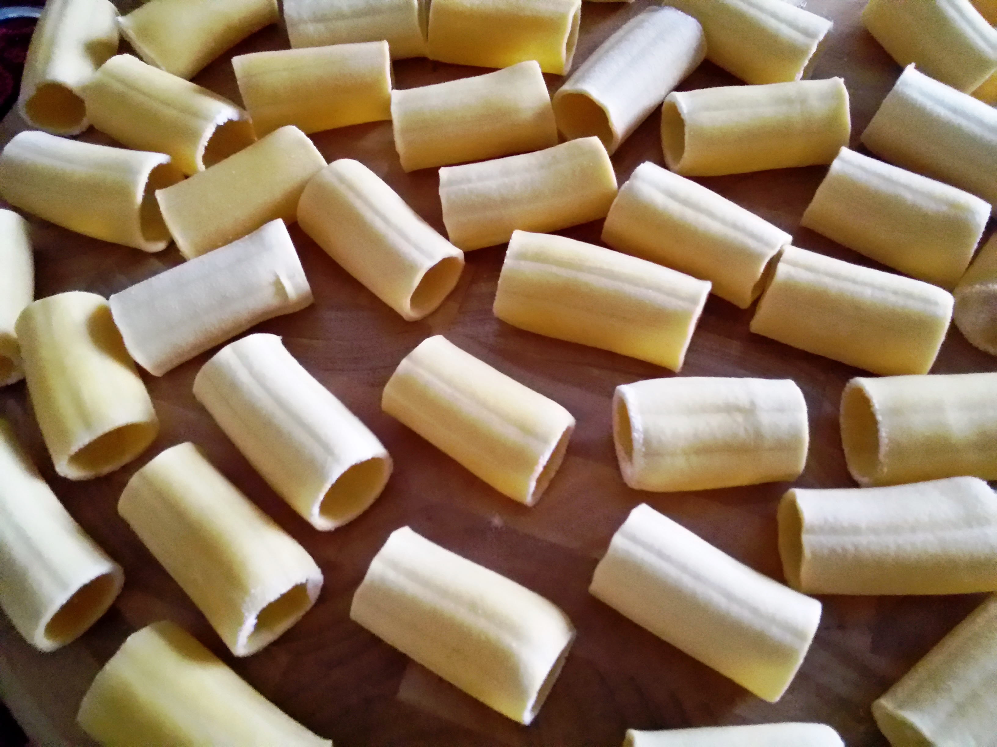 Paccheri home made