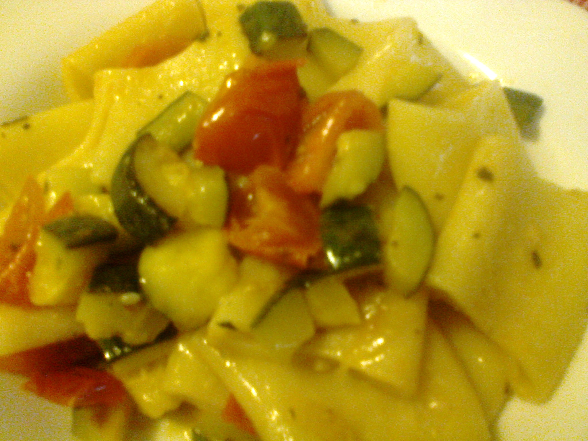 Paccheri vegetariani