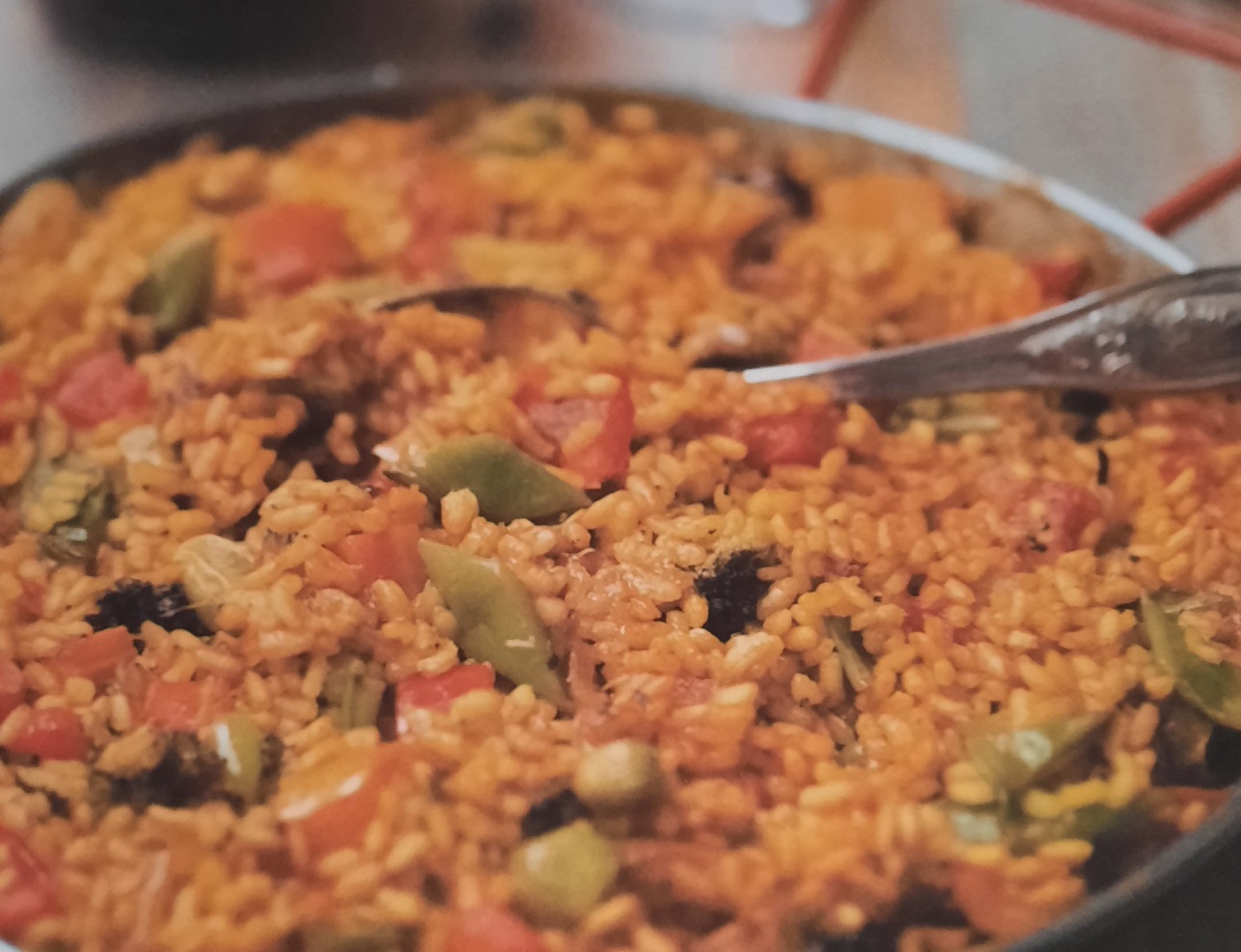 Paella vegetale