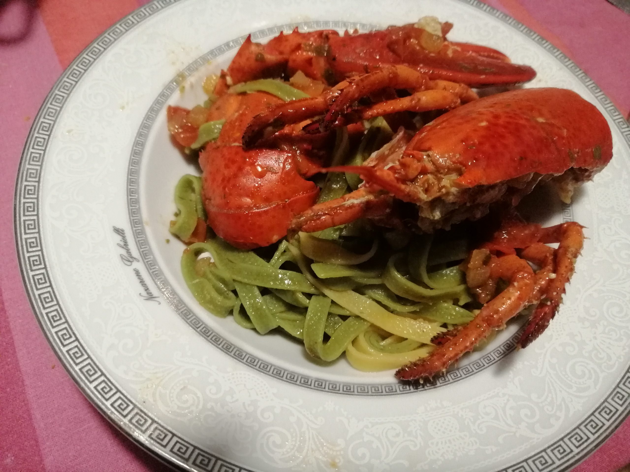Paglia e fieno all’astice