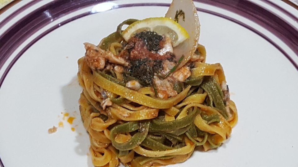 PAGLIA E FIENO CON ALICI E FINOCCHIETTO