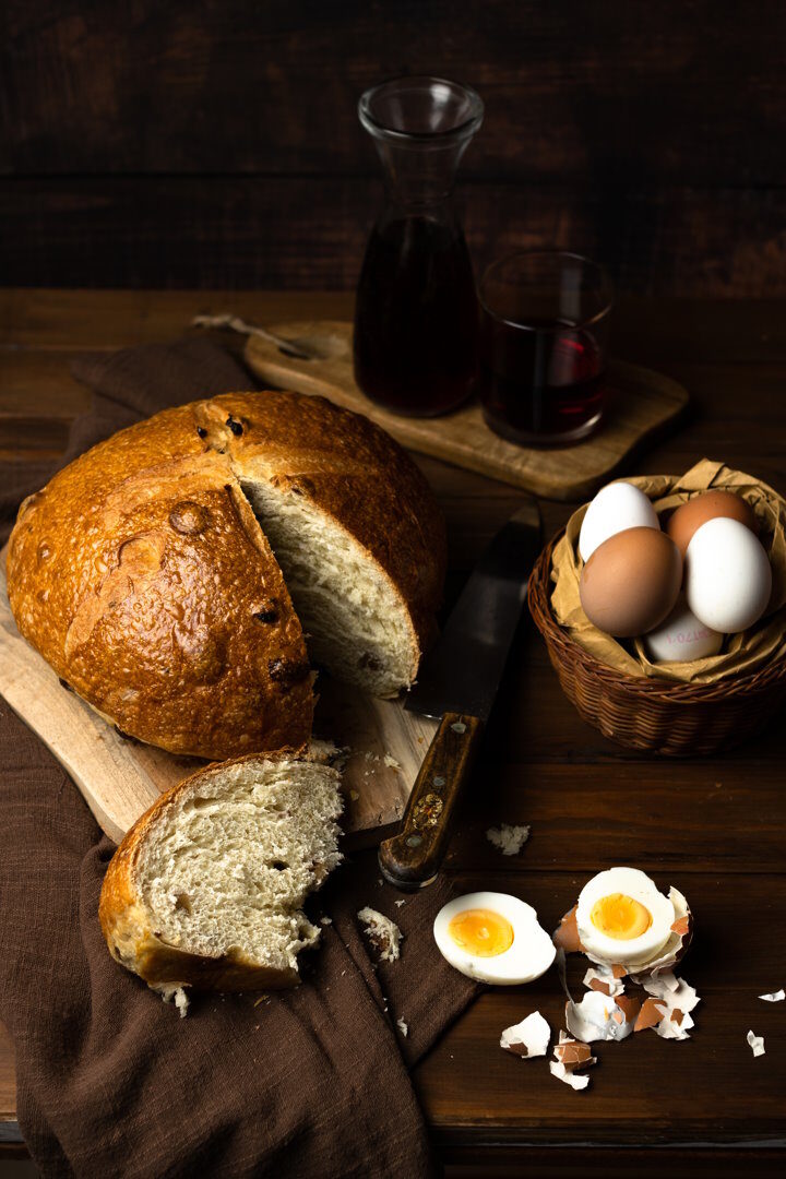 Pagnotta di pasqua romagnola