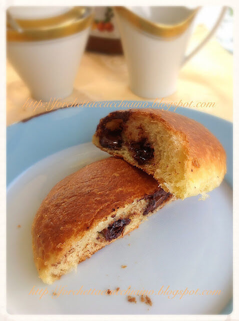 Pain au chocolat e croissant