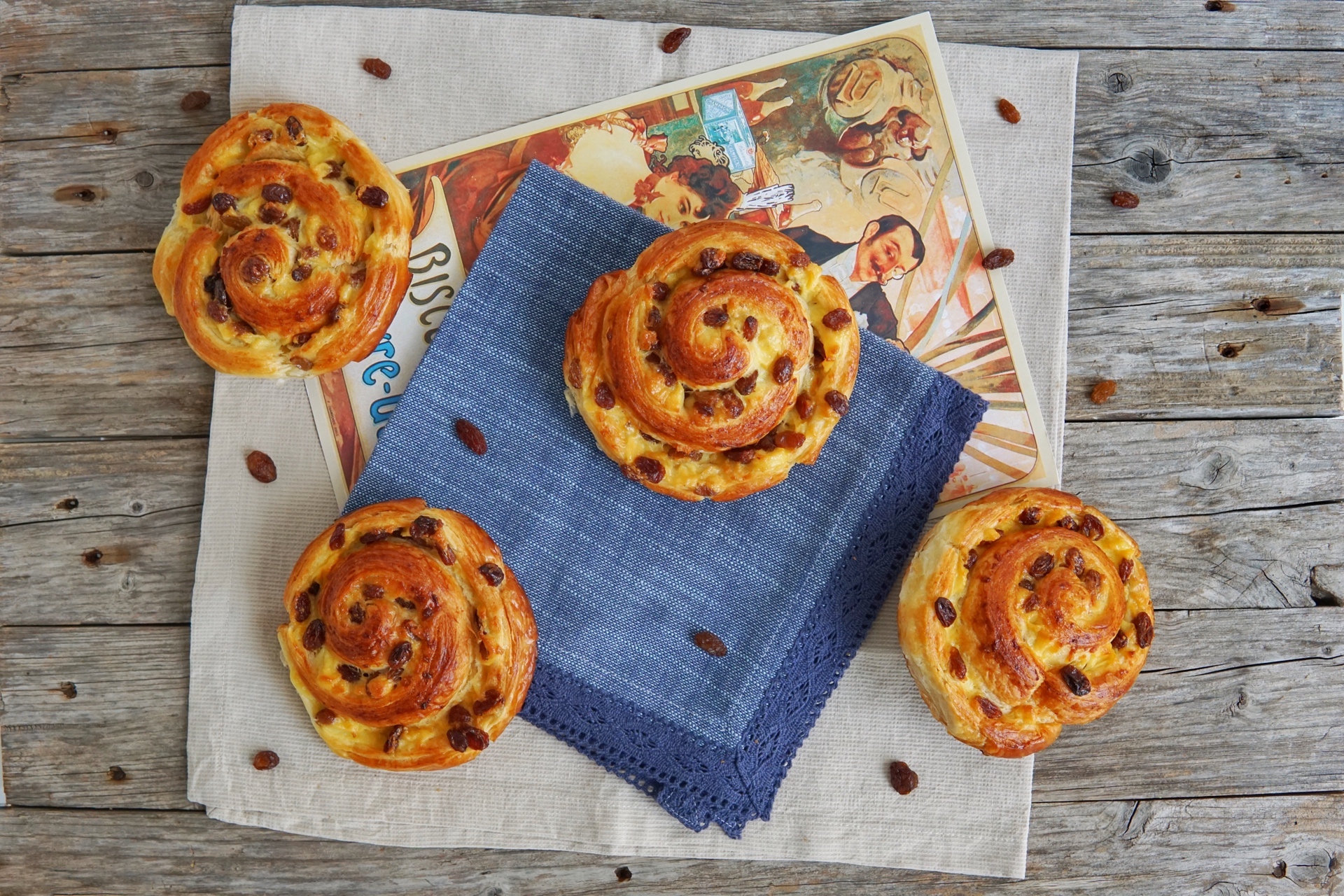 Pain aux raisins