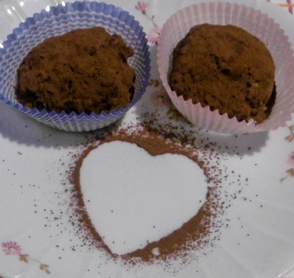 Palline di biscotti al cioccolato