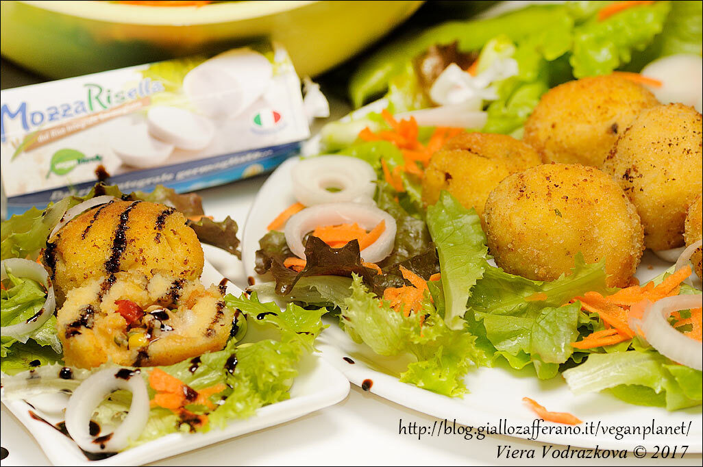 Palline di couscous ripiene