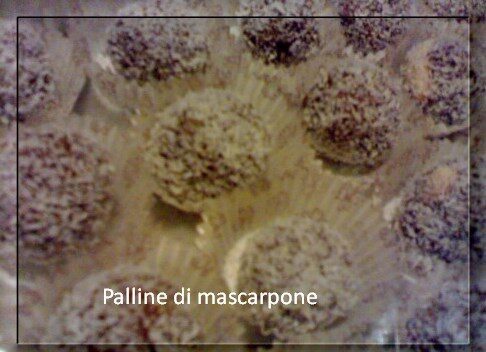 Palline di mascarpone