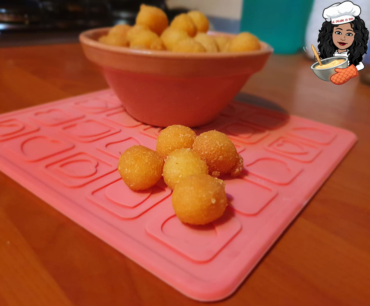 Palline di patate e formaggio