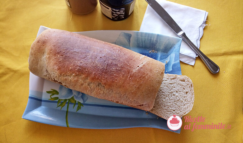 Pan bauletto con lievito madre