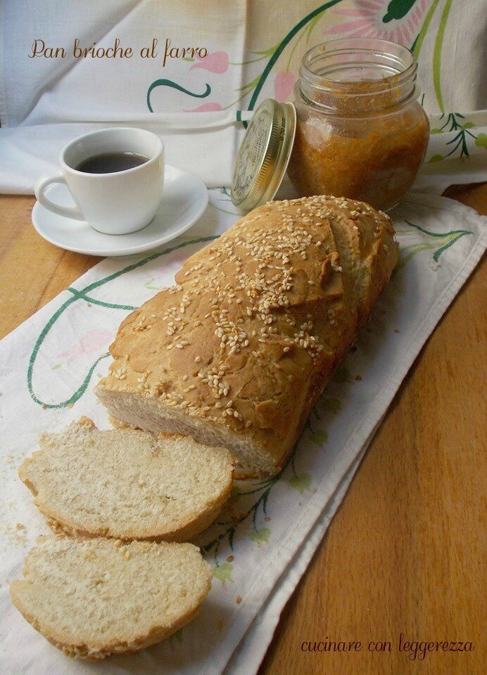 Pan brioche al farro – lievito madre