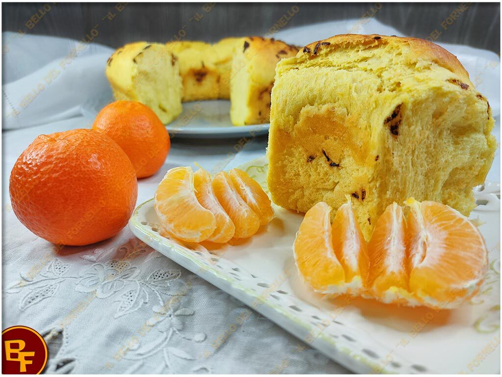 Pan brioche al mandarino e cannella – senza lattosio