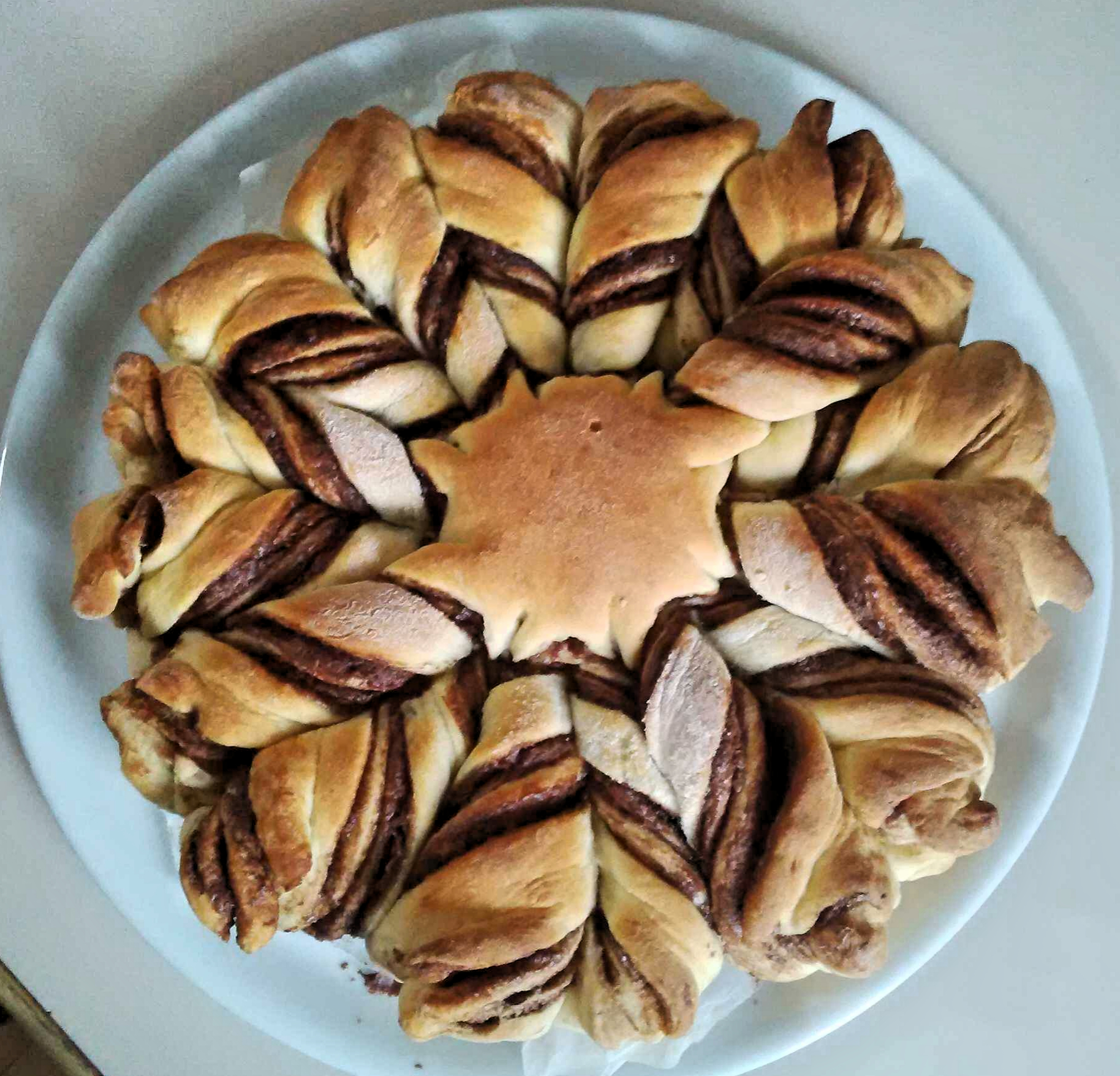 Pan brioche alla nutella