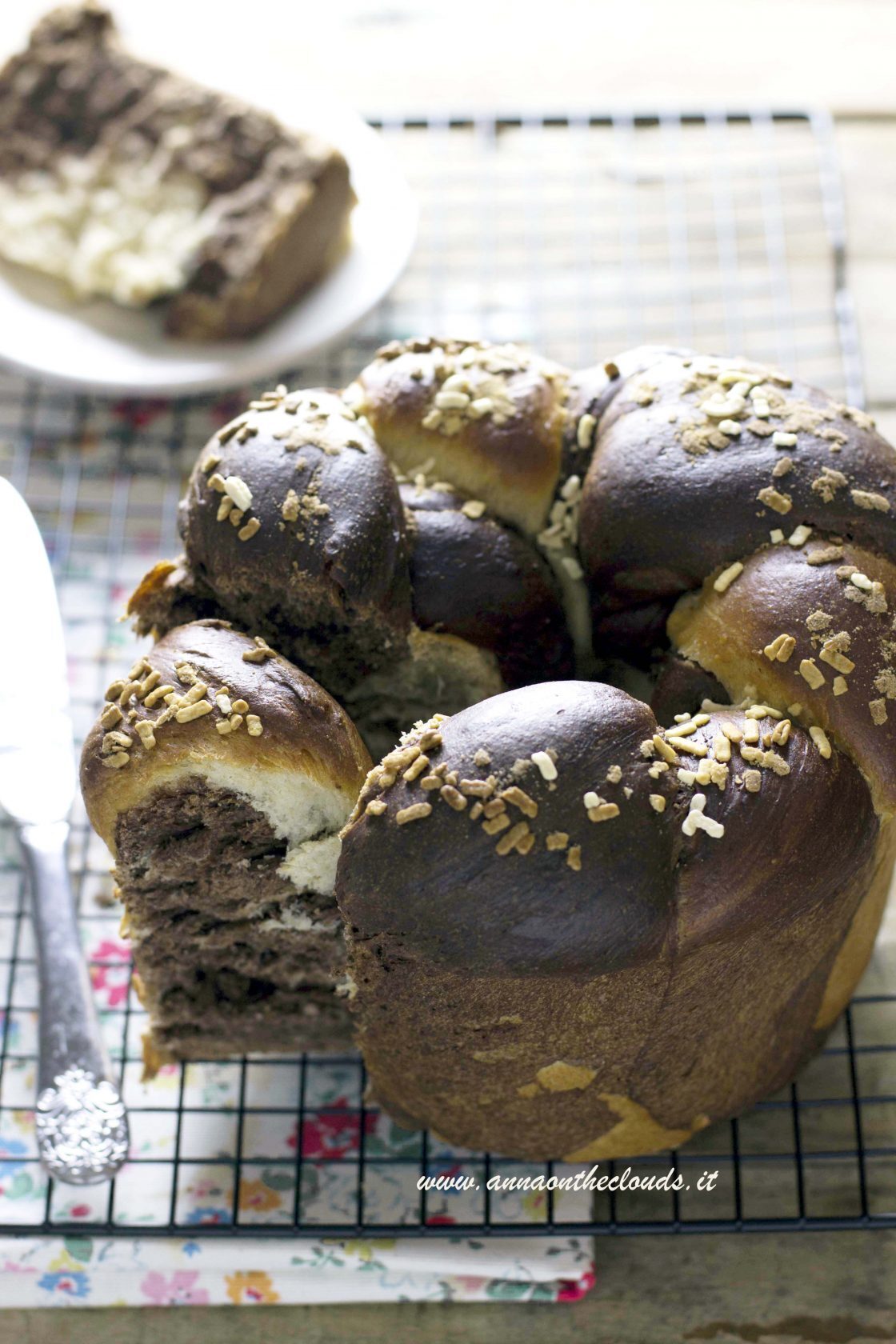 Pan brioche bicolore: come fare la treccia di pan brioche