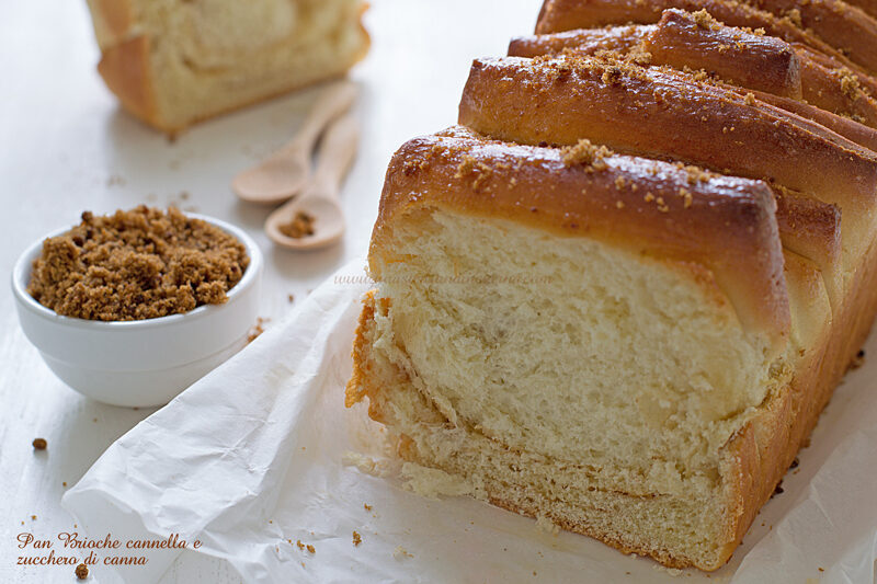 Pan Brioche cannella e zucchero di canna