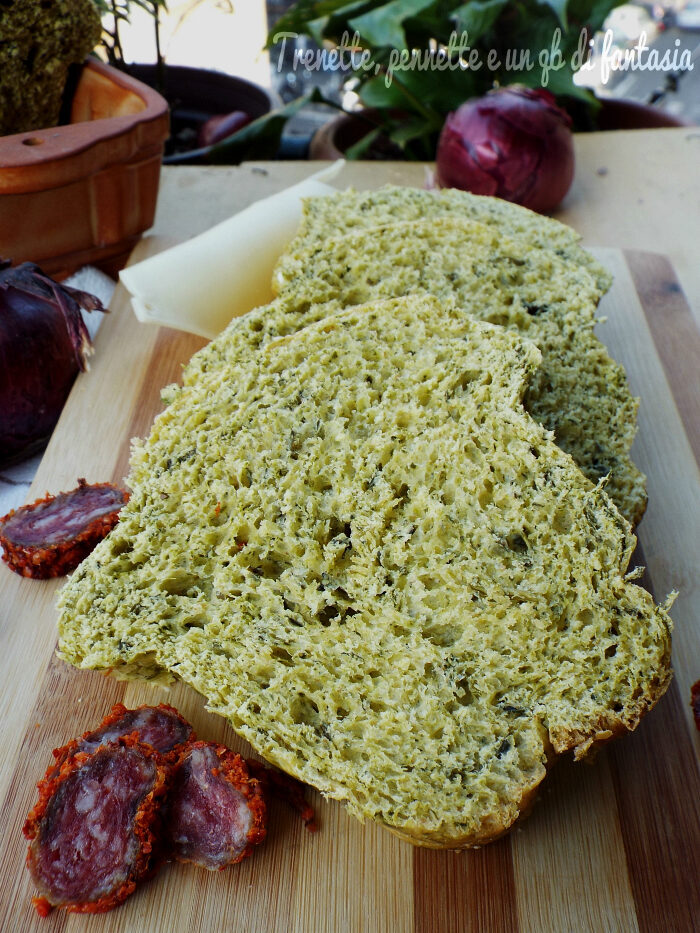 Pan brioche soffice ai broccoletti