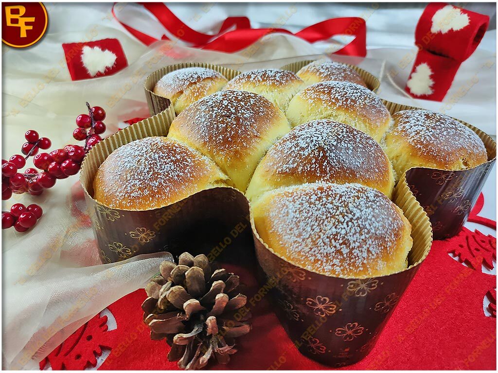 Pan brioche stella senza lattosio