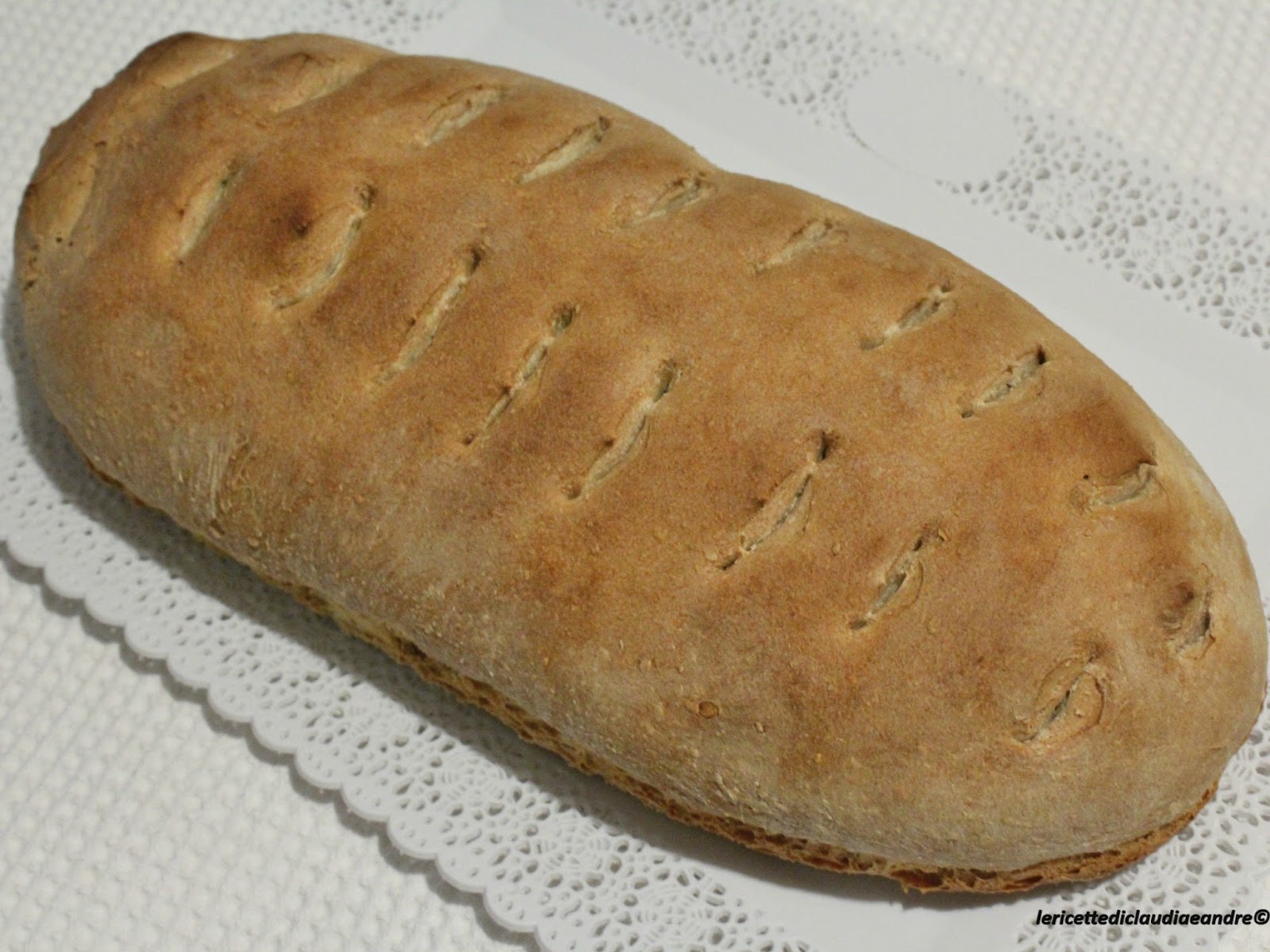 Pan ciabatta con crusca e lievito madre