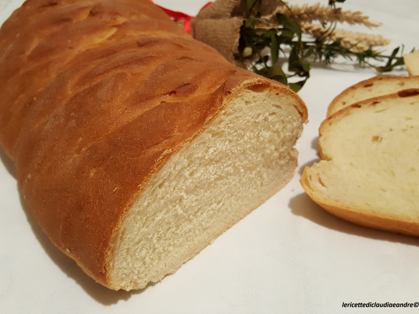 Pan ciabatta con farina di ceci