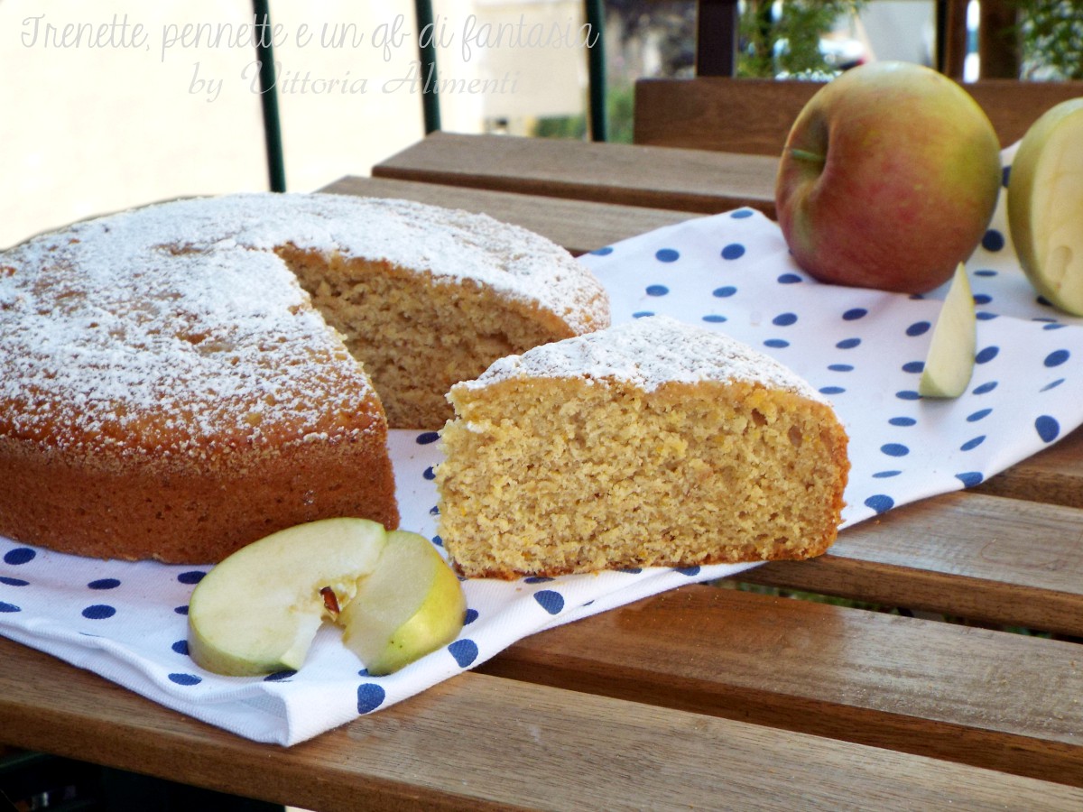 Pan di mela e arancia