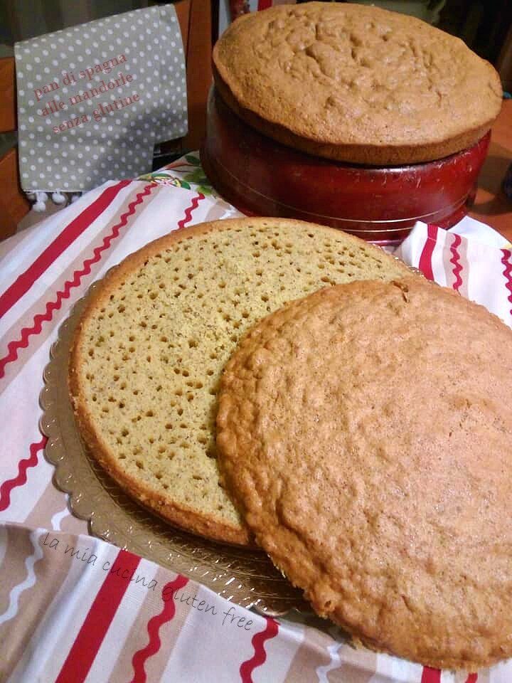 Pan di spagna alle mandorle senza glutine