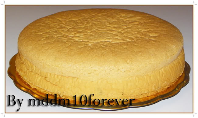 Pan di spagna con gocce di cioccolato