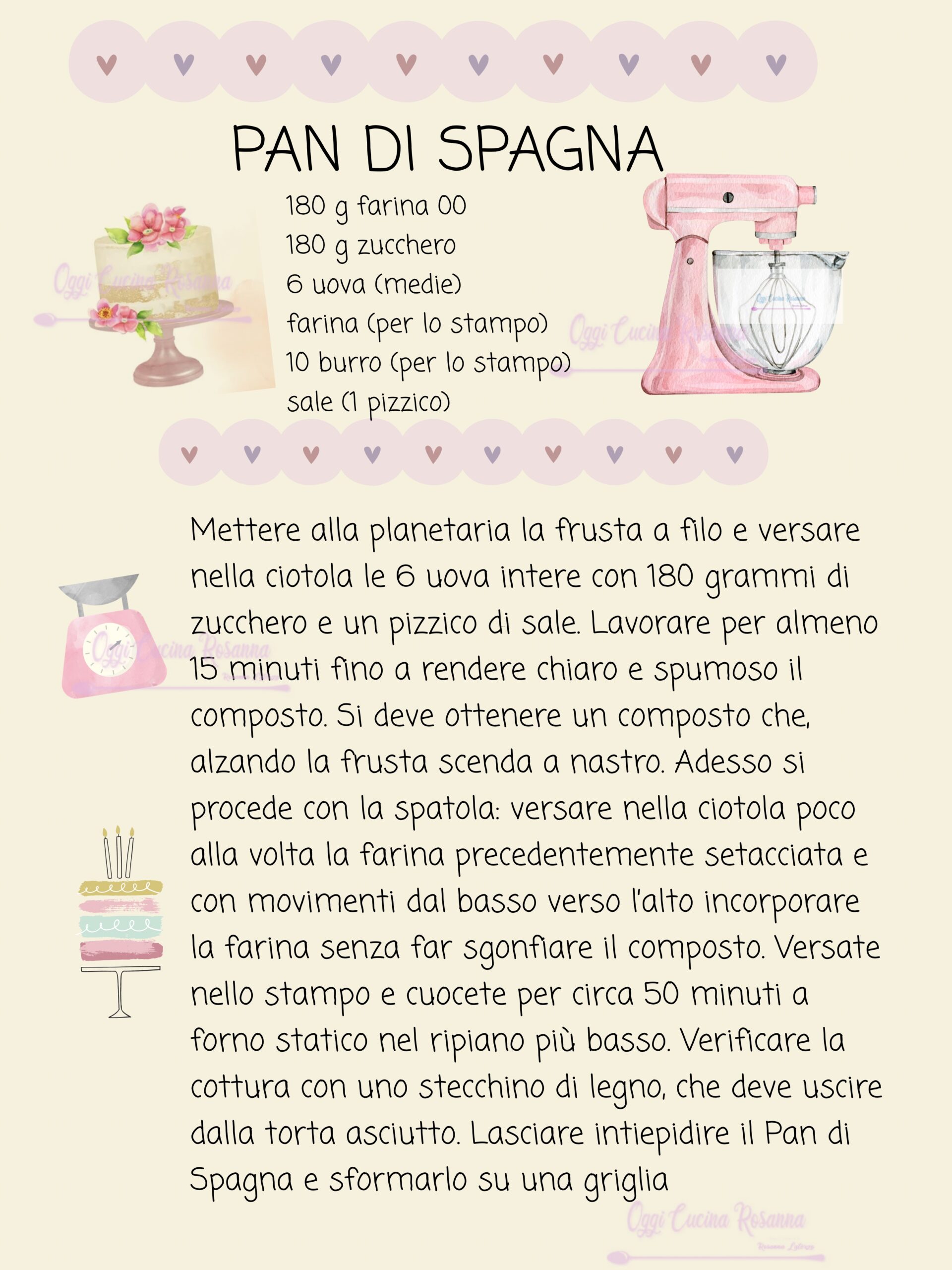 Pan di spagna -da stampare