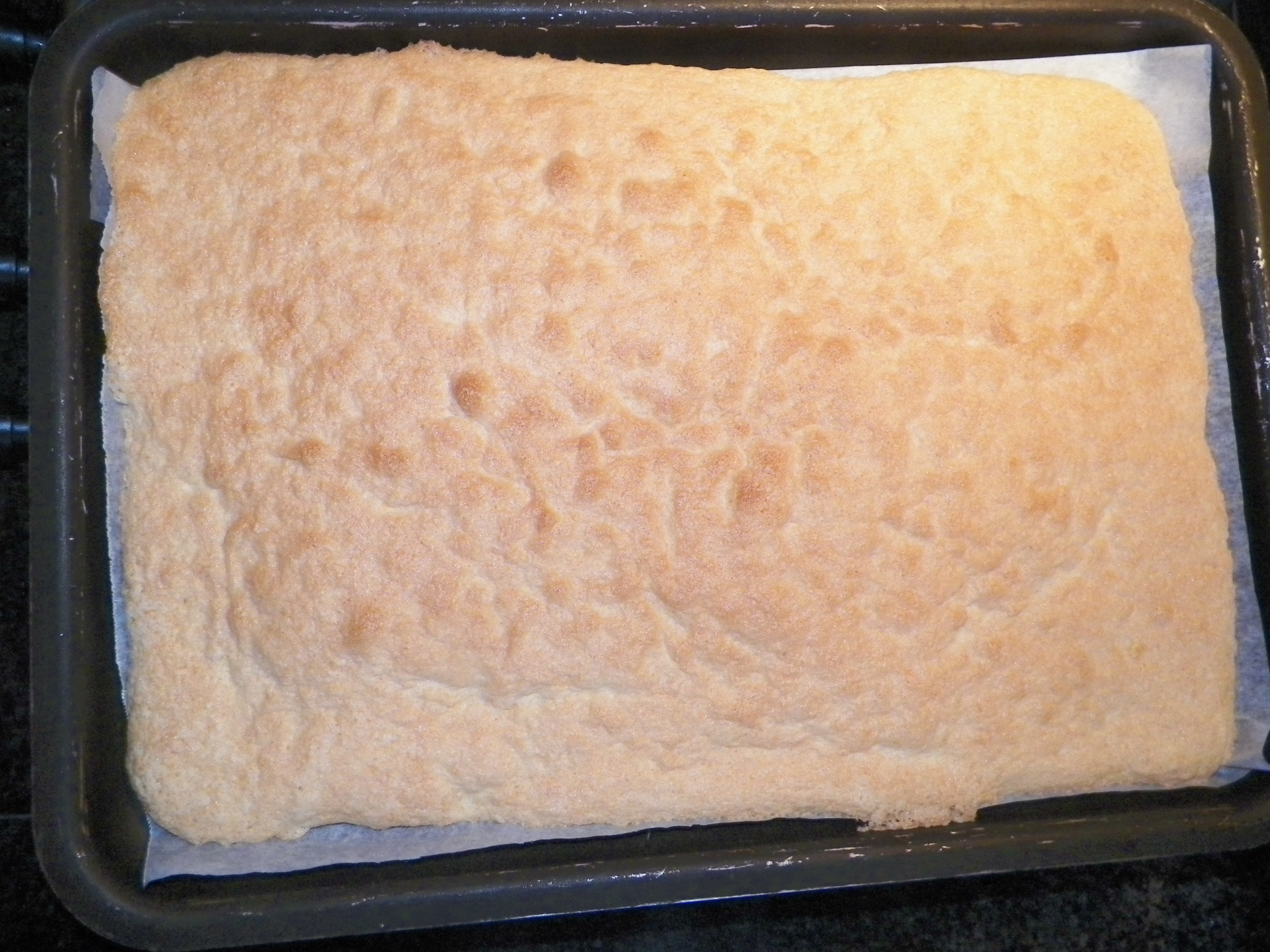 Pan di spagna in fogli