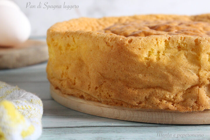 Pan di spagna leggero