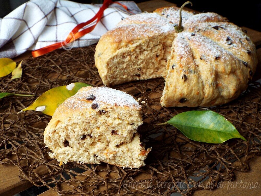 Pan di zucca al cioccolato 