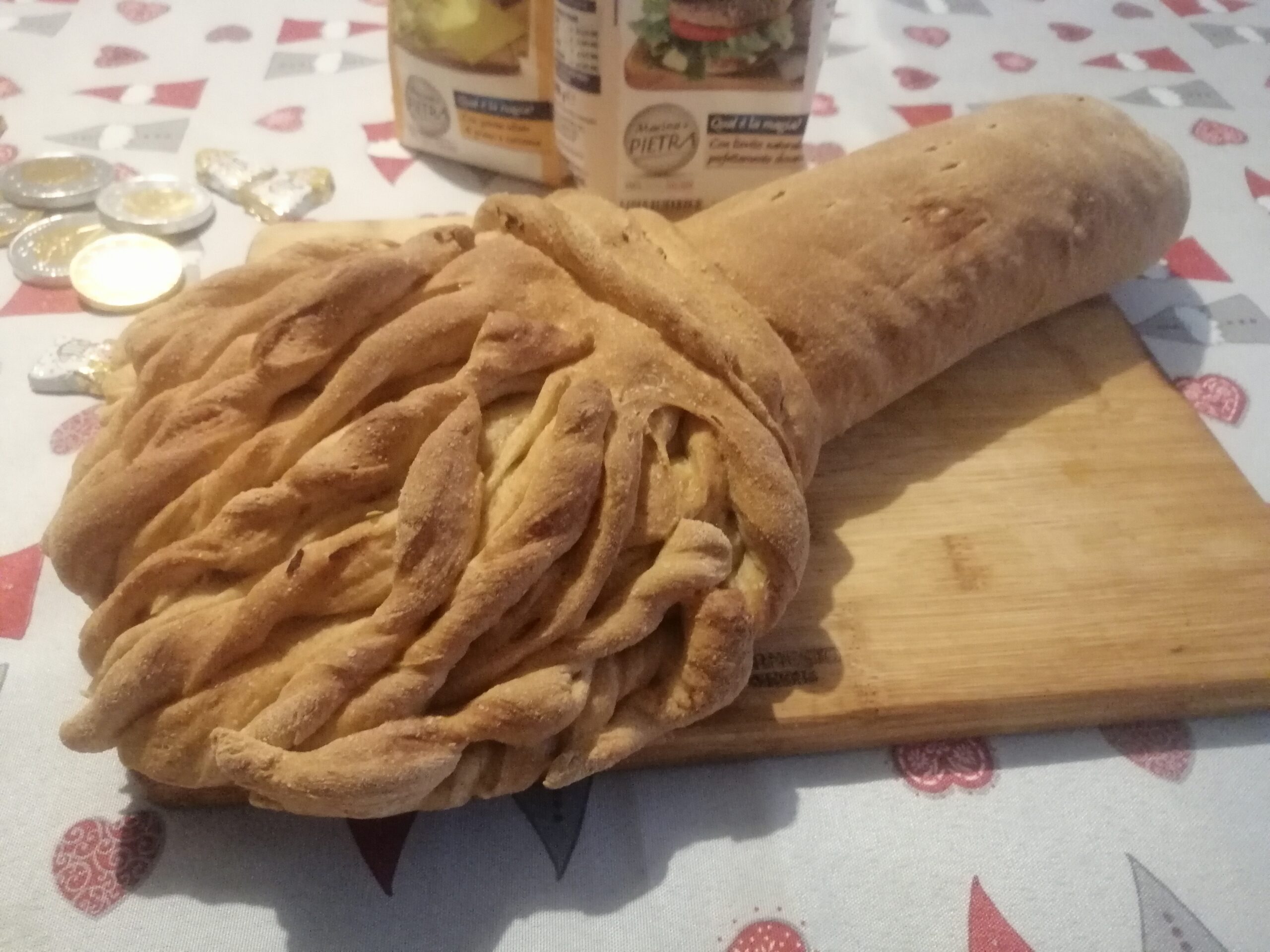 Pan focaccia farcito della befana