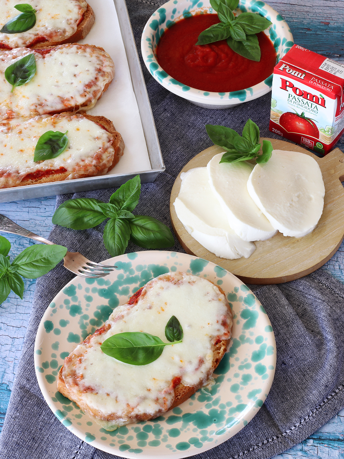 Pan pizzette