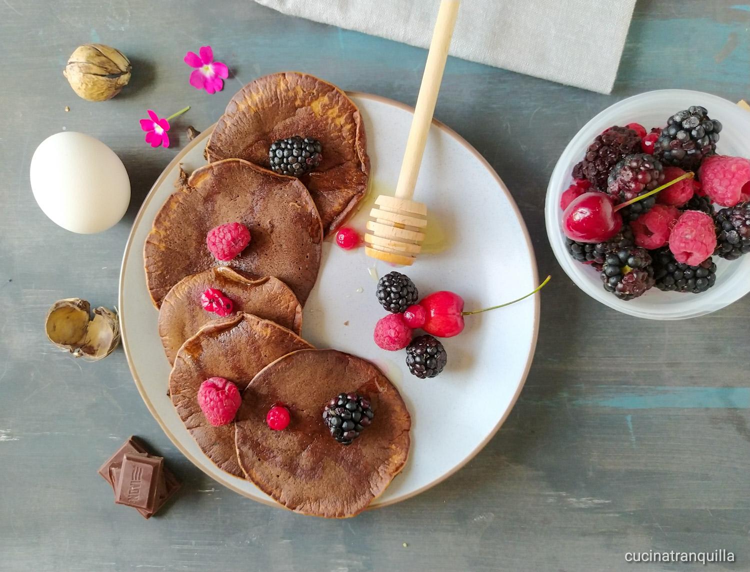 Pancake al cacao