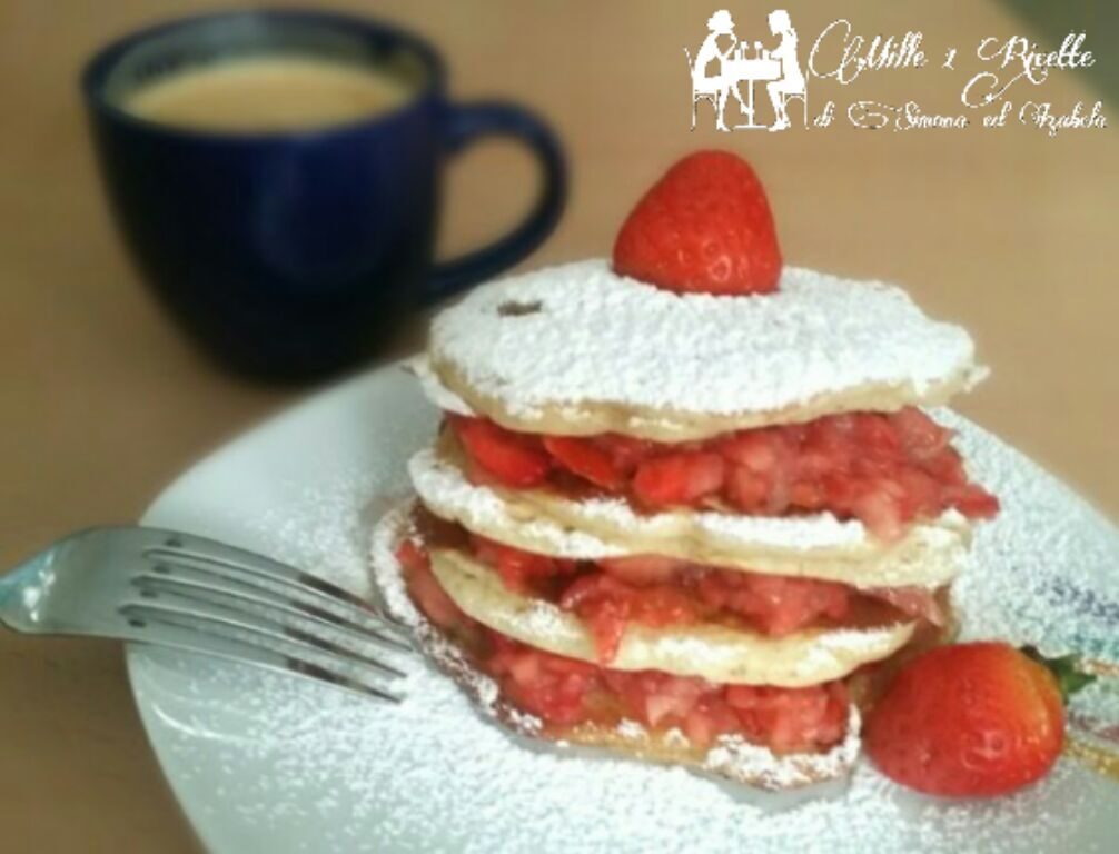 Pancake alle fragole