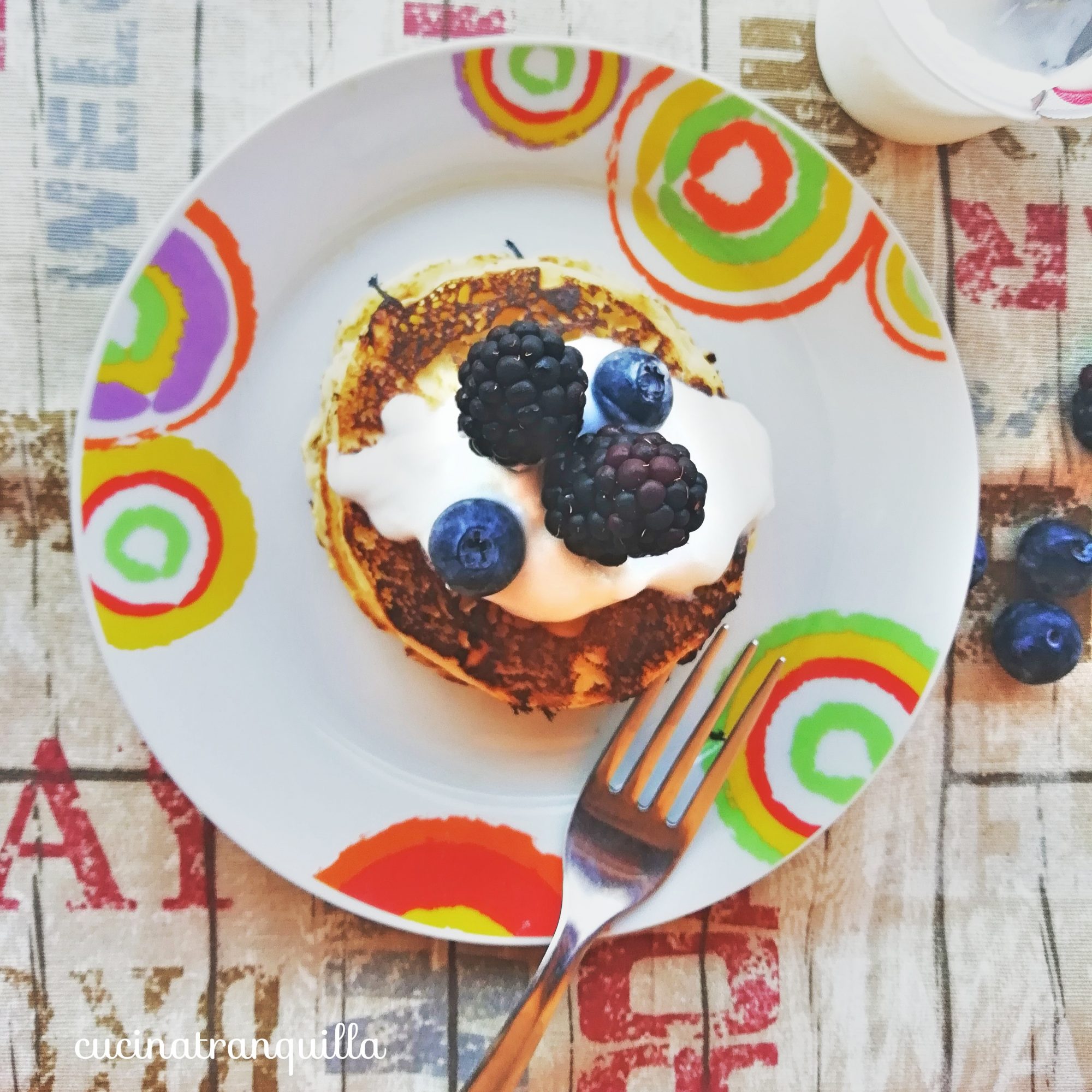 Pancake con farina di riso
