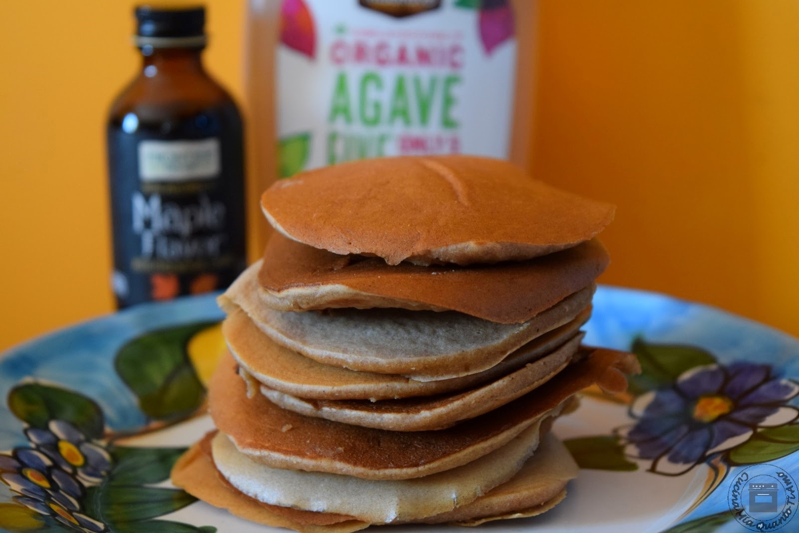 Pancake con farine di castagne