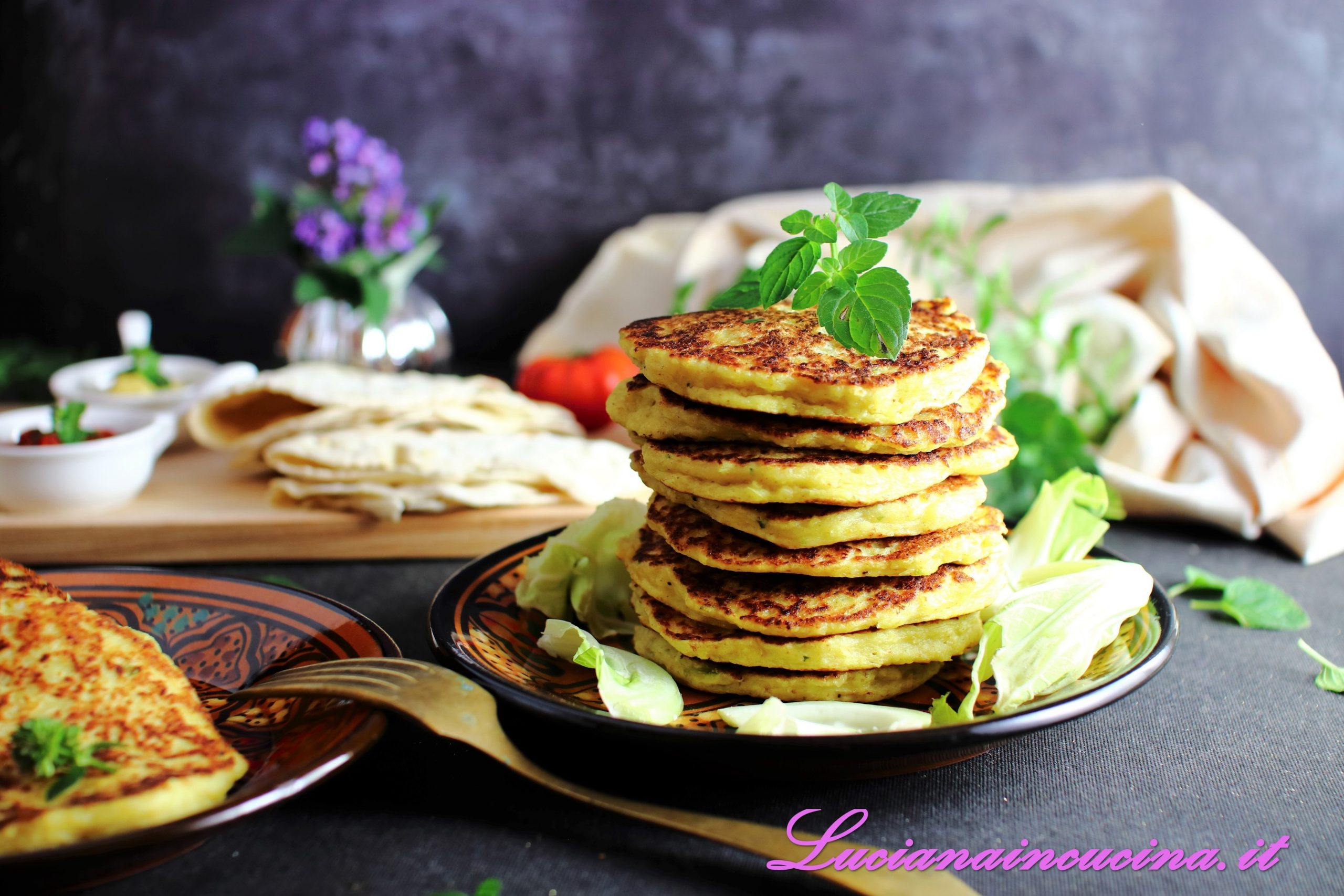 Pancake di cavolfiore