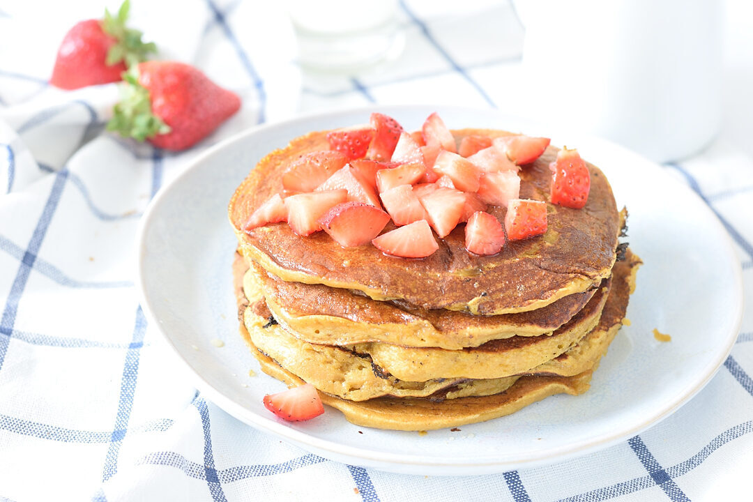 Pancake di patate dolci (o con farina di patate dolci)