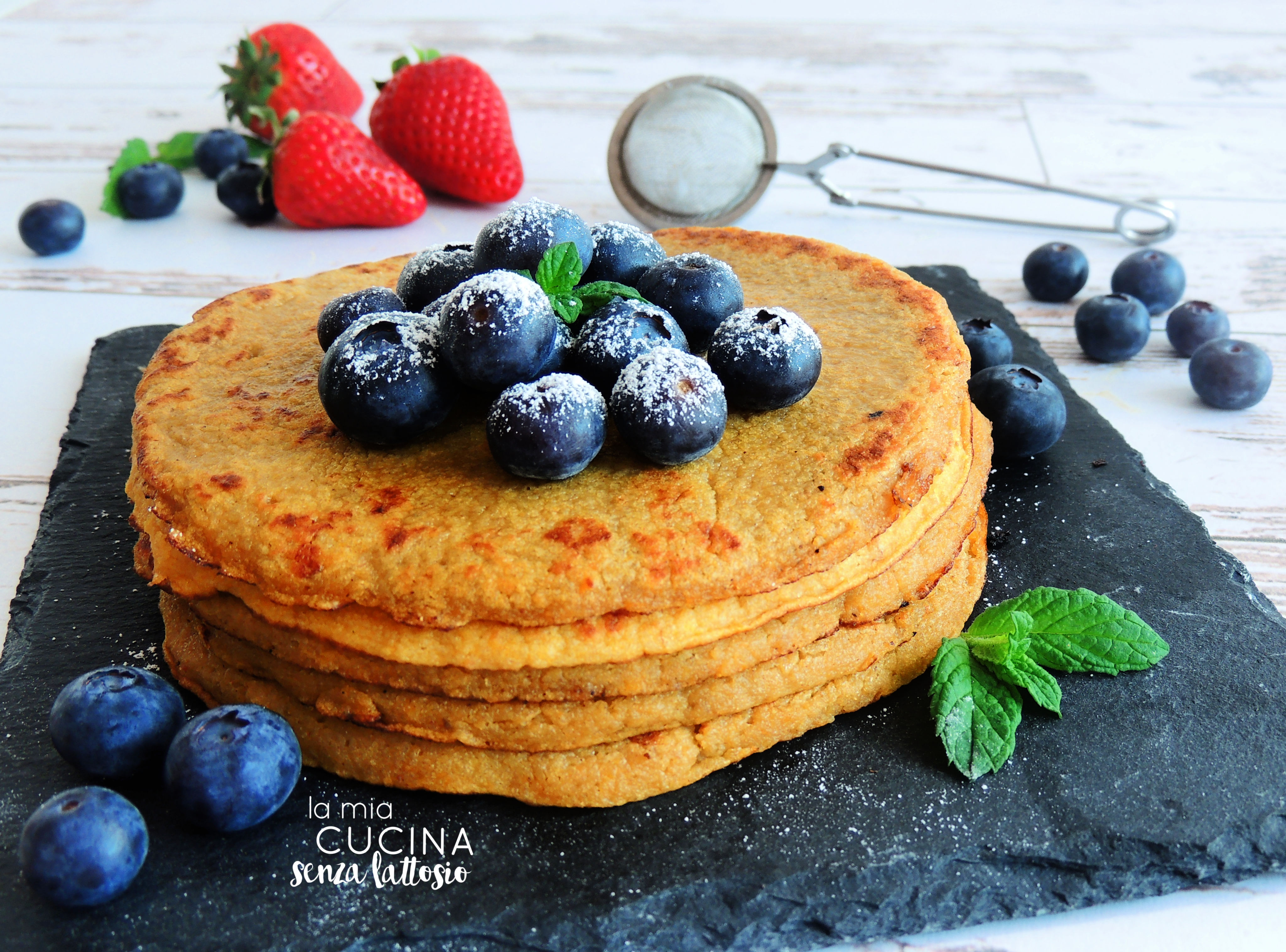 Pancake di patate dolci – senza lattosio