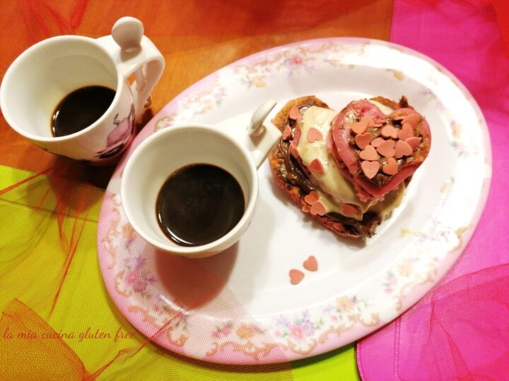 Pancake red velvet senza glutine