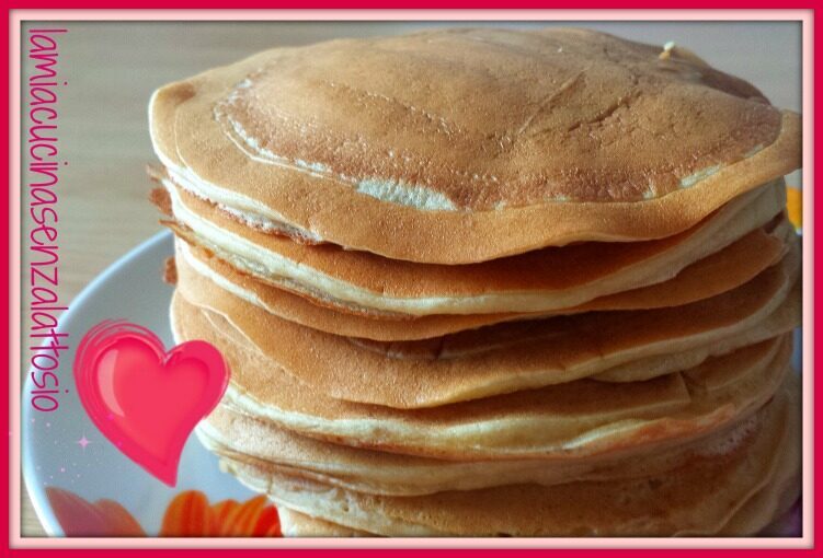 Pancake senza uova senza burro (senza lattosio)