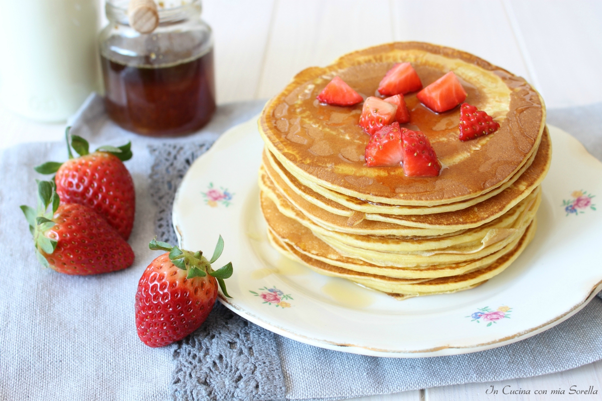 Pancake tradizionali o frittelle americane