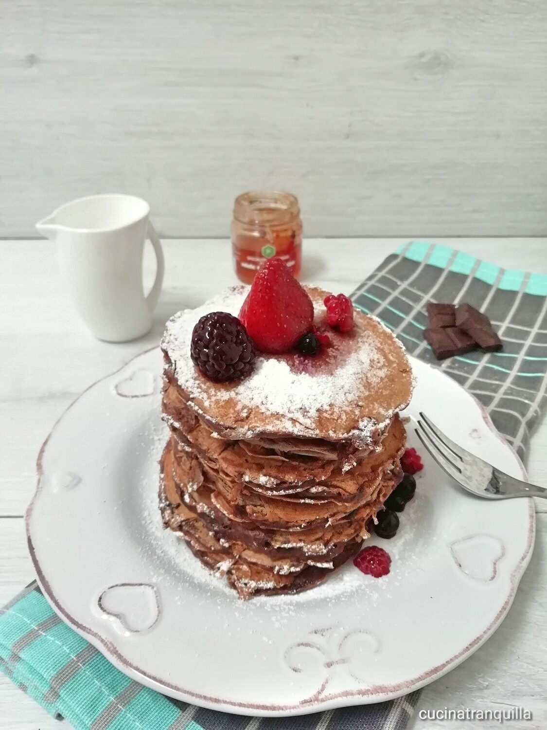 Pancakes al cacao
