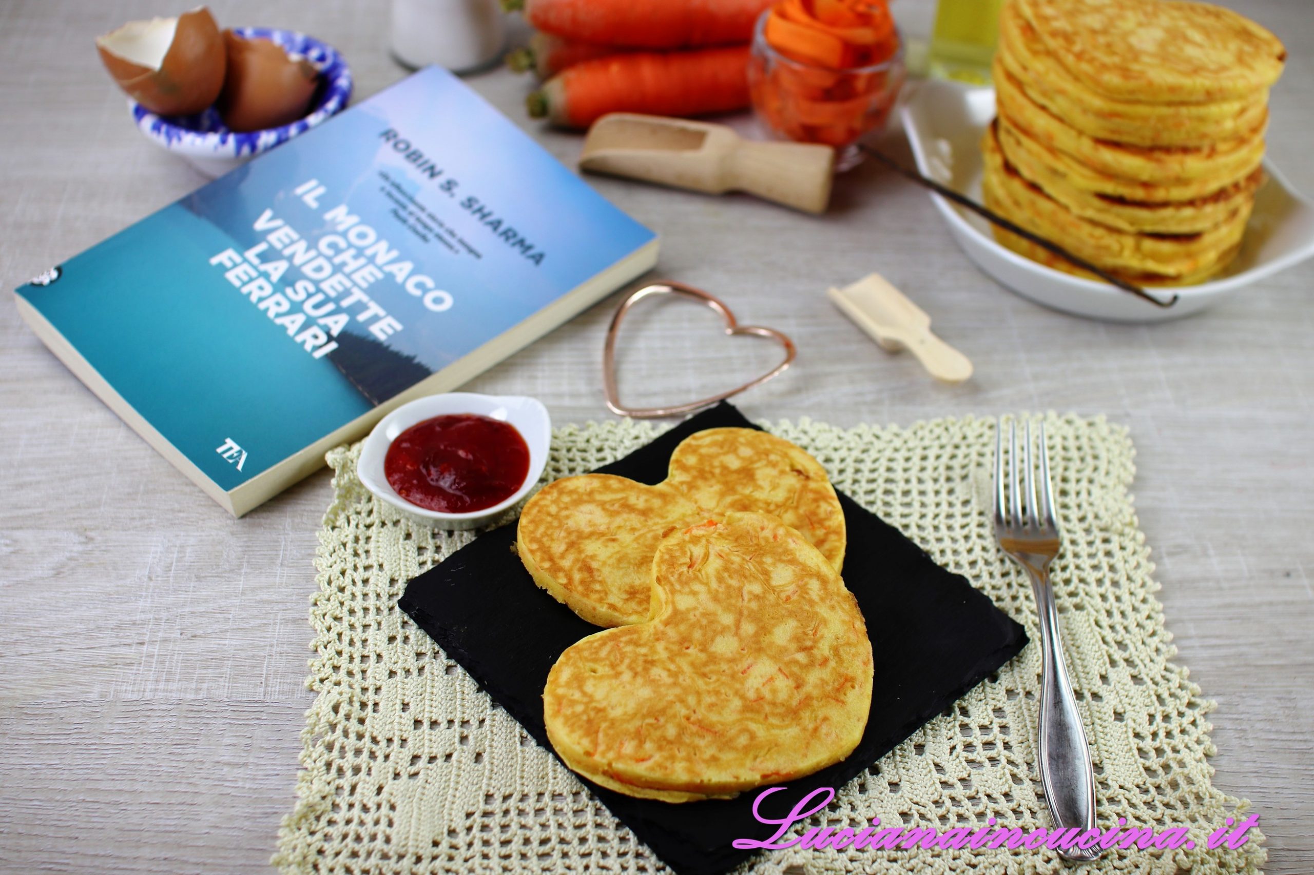Pancakes alle carote