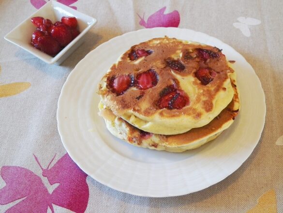 Pancakes alle fragole
